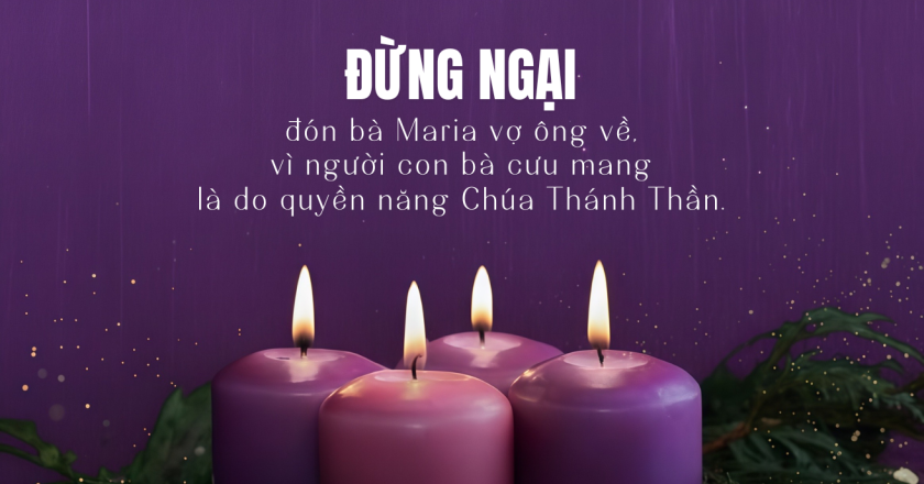 Vai trò Thánh Giuse trong Biến cố Nhập Thể – Chúa Nhật IV Mùa Vọng – Năm A