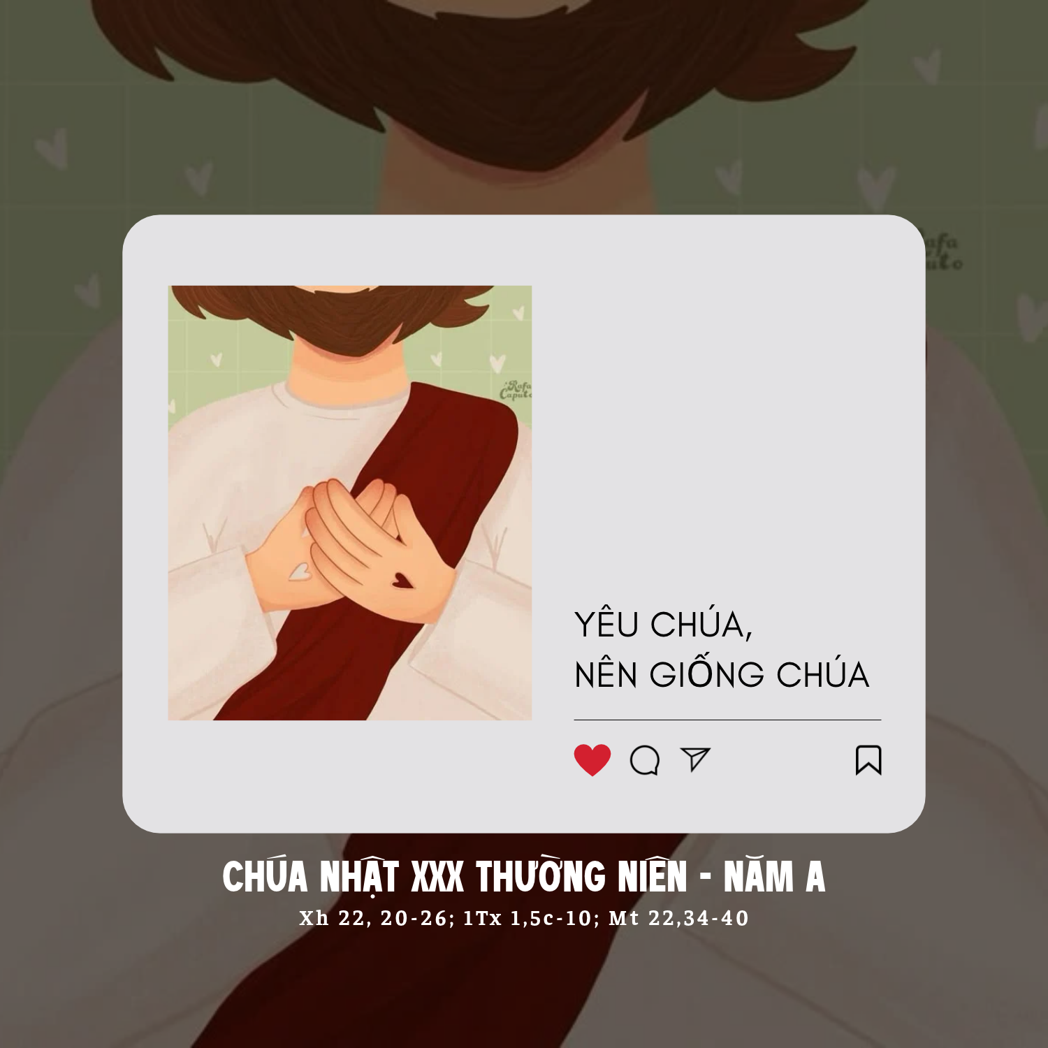 Yêu Chúa, Nên Giống Chúa