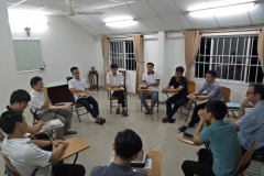 Giờ chia sẻ cảm nghiệm đời sống ơn gọi.