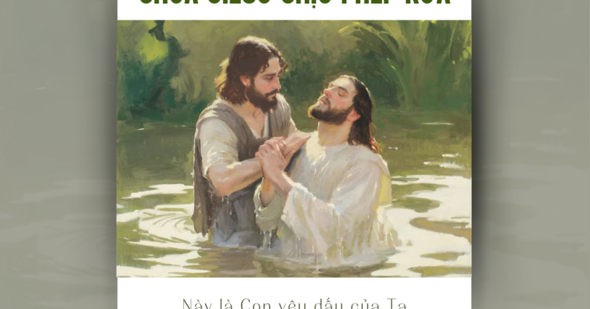 Lễ Chúa Giêsu Chịu Phép Rửa