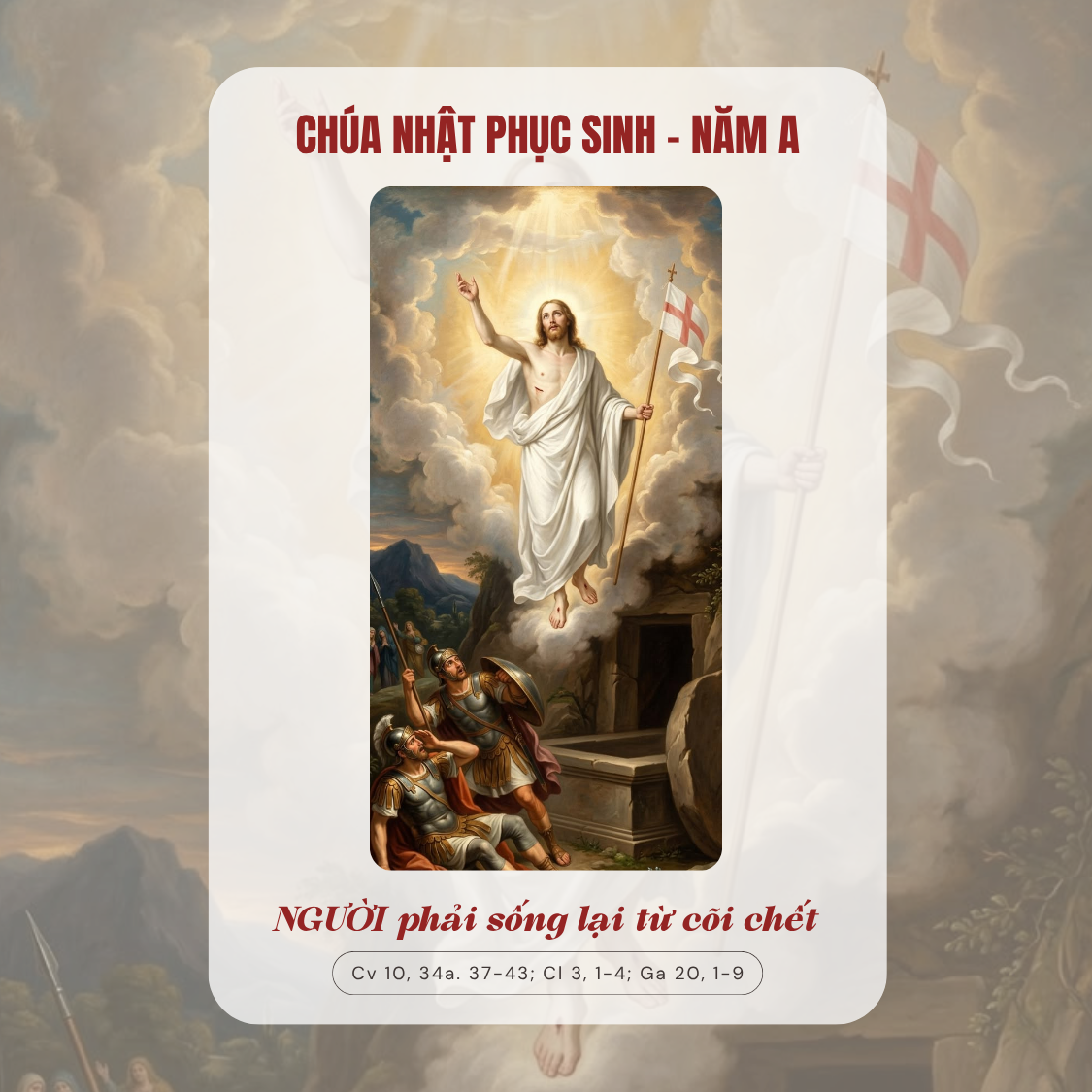 Kinh Nghiệm vào Mầu Nhiệm Phục Sinh