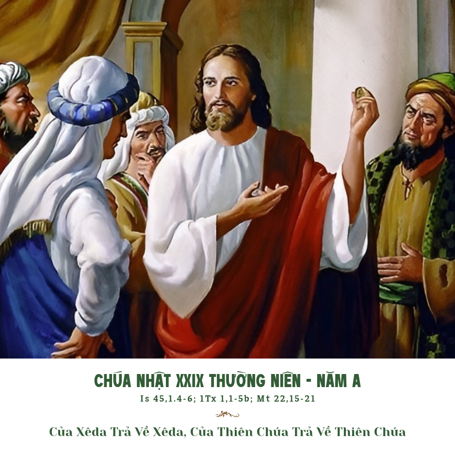 Của Xêda Trả Về Xêda, Của Thiên Chúa Trả Về Thiên Chúa